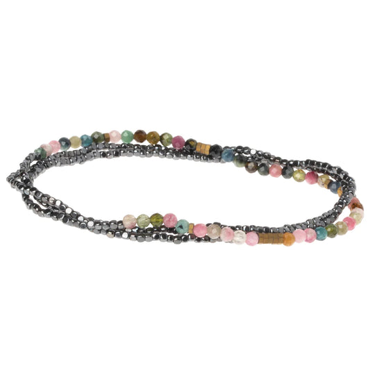 Load image into Gallery viewer, SD011 Delicate Bracelet Necklace Tourmaline

