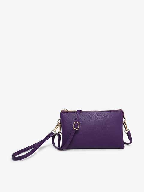 Riley Crossbody Wristlet Royal Purple