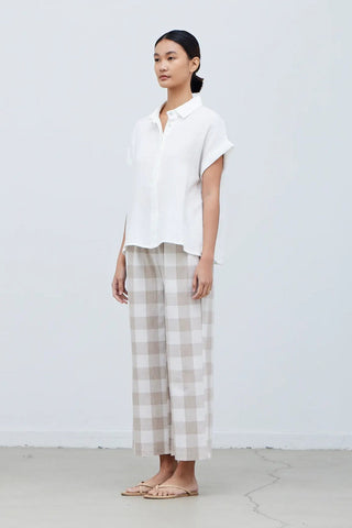 Cotton Double Gauze Shirt Off White