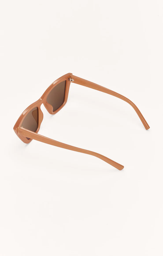 Villa Polarized Sunglasses / Suede - Brown