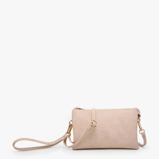 Riley Crossbody Wristlet Blush