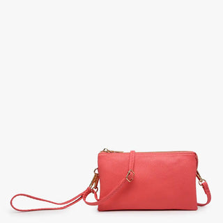 Riley Crossbody Wristlet Coral