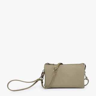 Riley Faux Canvas Crossbody Wallet