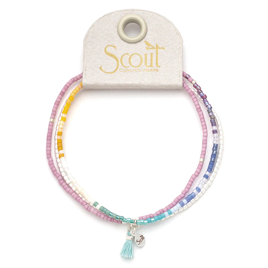 MB006 Chromacolor Bracelet Trio Bright Multi/Silver