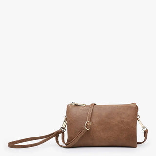 Riley Crossbody Wristlet Chestnut