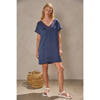 Charlie Dress Deep Navy