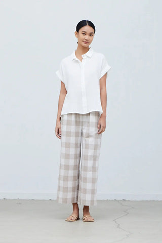 Cotton Double Gauze Shirt Off White