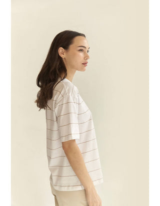 Basieco Tan Stripe SS