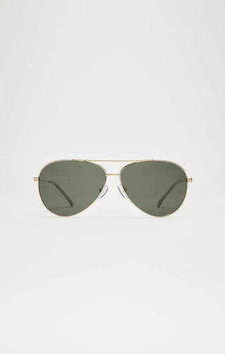 Driver Polarized Sunglasses / Gold Grey