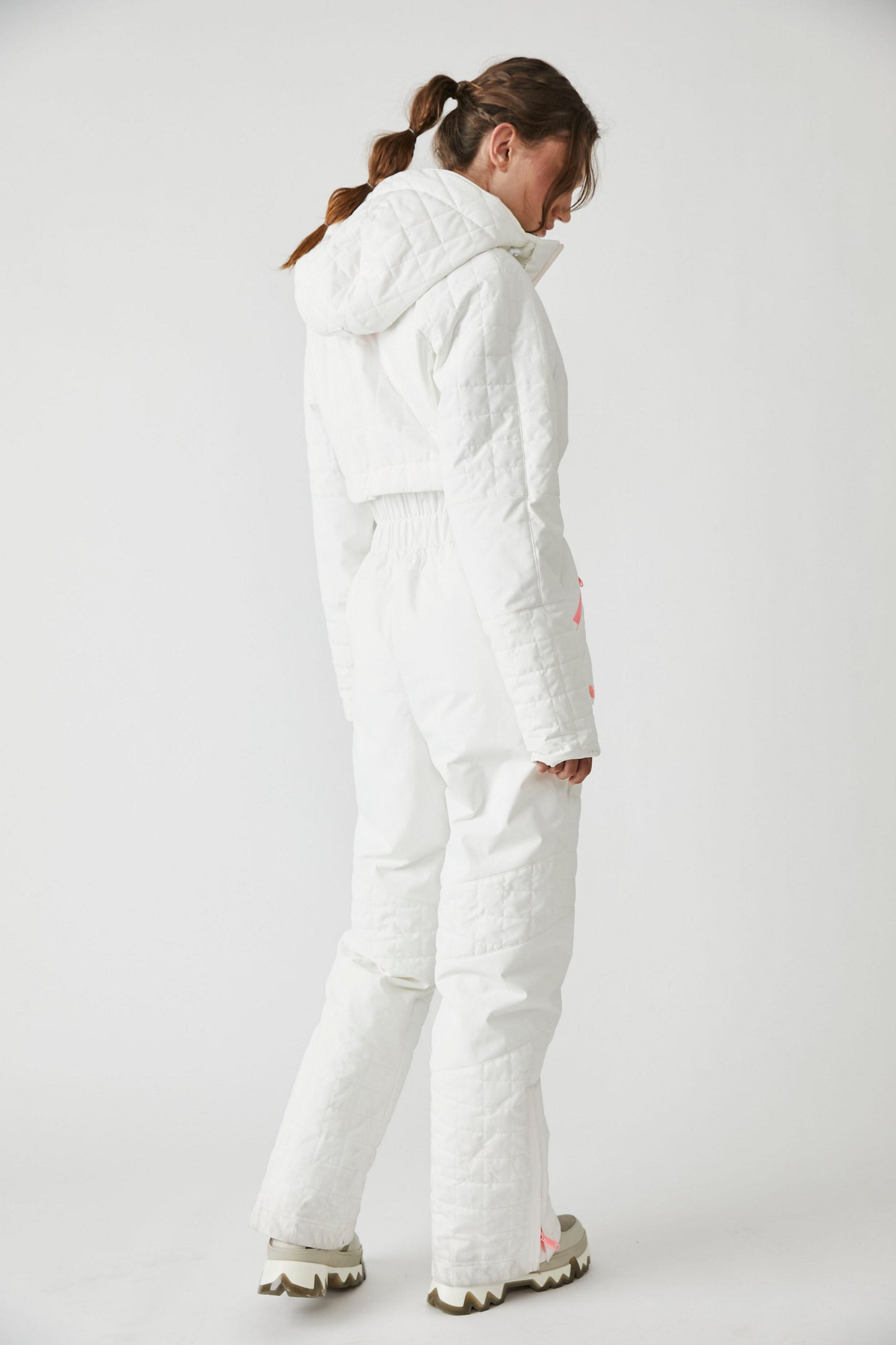 All Prepped Ski Suit White