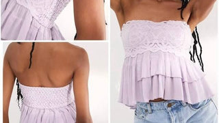 Adella Corset Cami Lavender