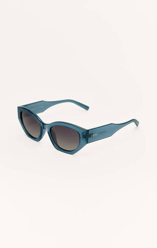 Love Sick Polarized Sunglasses / Dark Indigo