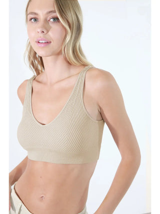 Reversible Chevron Bra