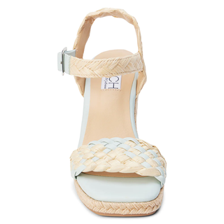 Getty Wedge Sandal / Aqua