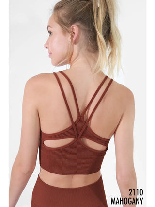 Scrappy Cutout Back Bralette