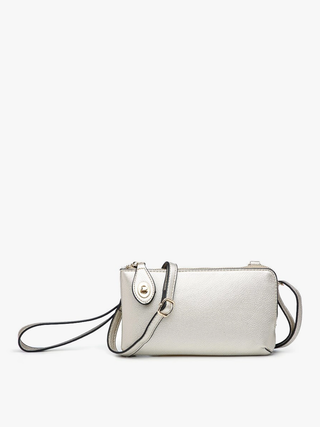 Kendall Crossbody Wristlet Light Gold