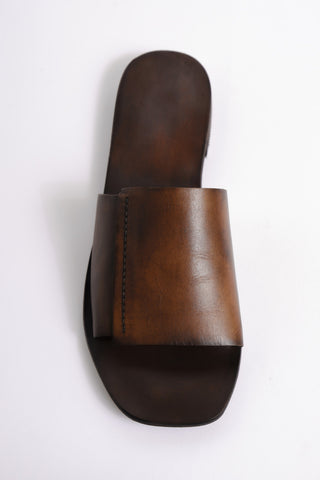 Verona Slide Sandal / Ember