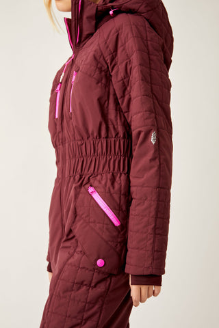 All Prepped Ski Suit Oxblood