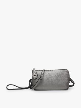 Kendall Crossbody Wristlet Gunmetal