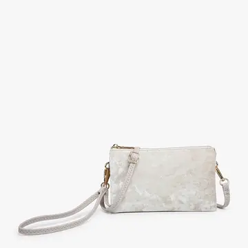 Riley Crossbody Wristlet Velvet