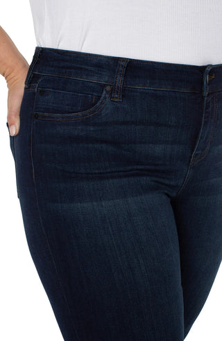 Charlie Crop Wide Rolled Cuff Jeans