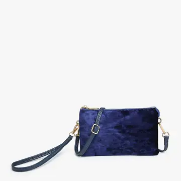 Riley Crossbody Wristlet Velvet