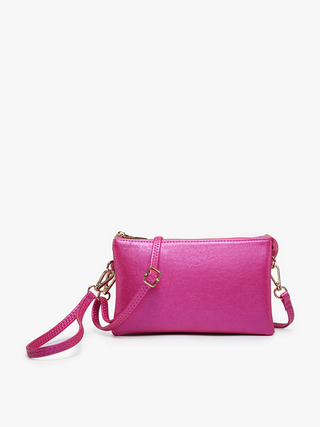 Riley Crossbody Wristlet Rubellite