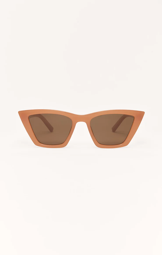 Villa Polarized Sunglasses / Suede - Brown