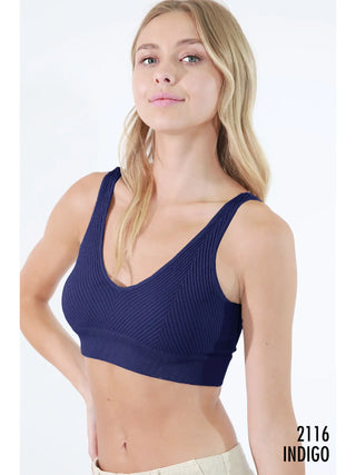 Reversible Chevron Bra