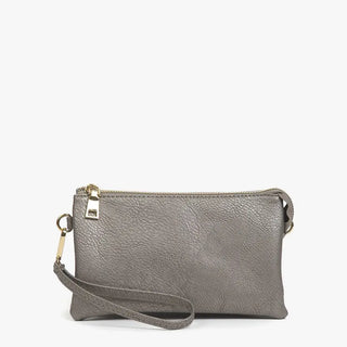 Riley Crossbody Wristlet Pewter