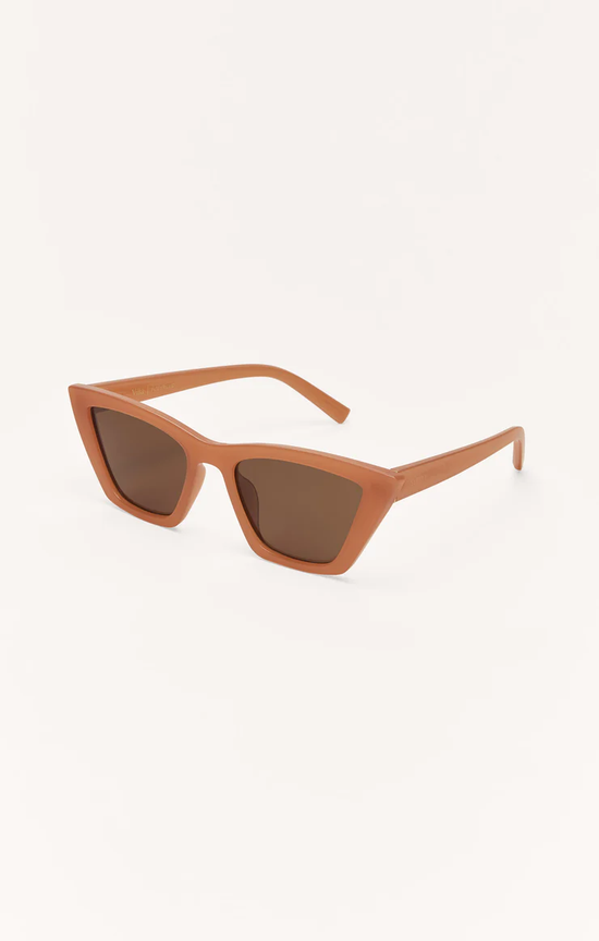 Villa Polarized Sunglasses / Suede - Brown