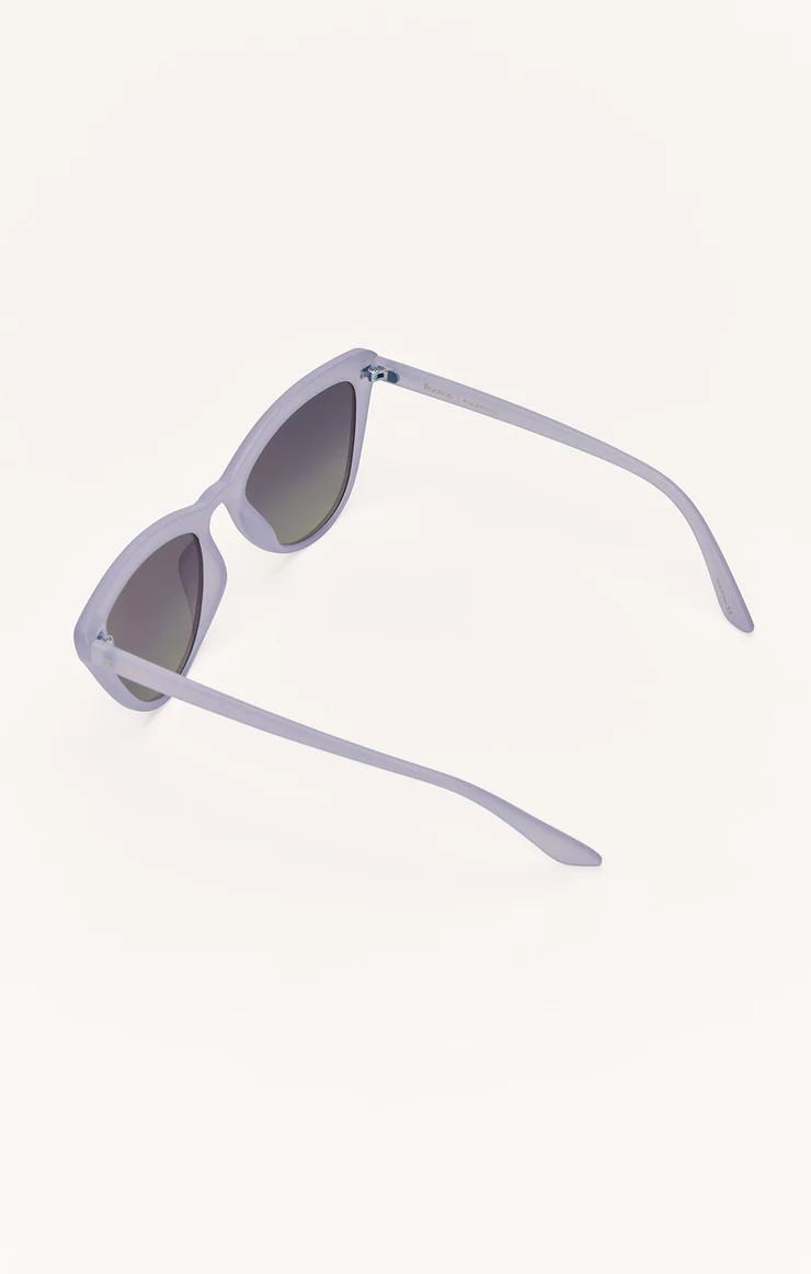 Rooftop Polarized Sunglasses / Frosted Violet