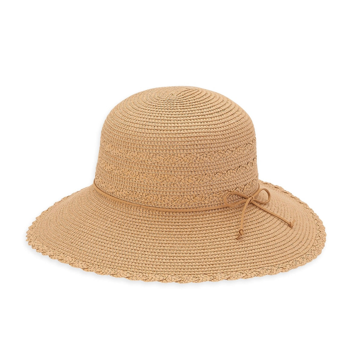 Load image into Gallery viewer, Scallop Edge Sun Hat
