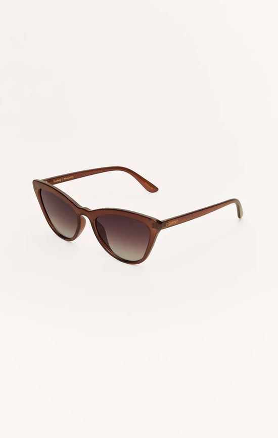 Rooftop Polarized Sunglasses / Chestnut Gradient