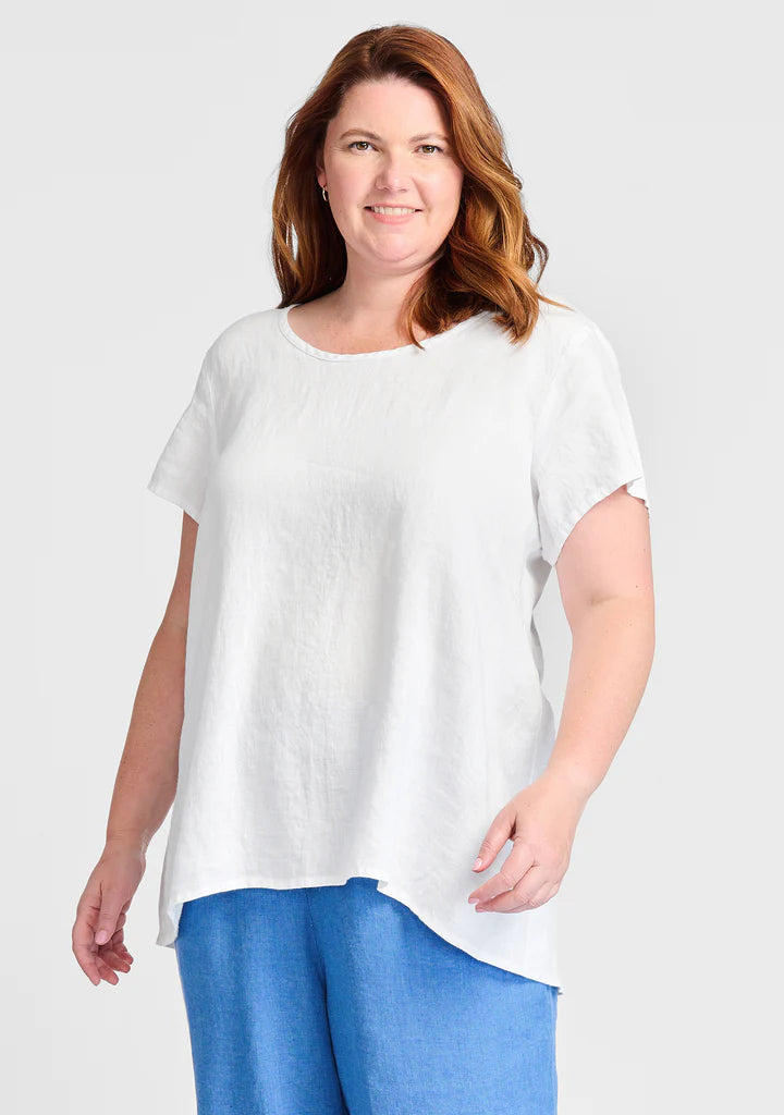 Load image into Gallery viewer, Blossom Blouse Blanc White
