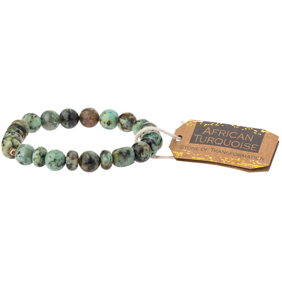 SS006 Stone Bracelet African Turquoise