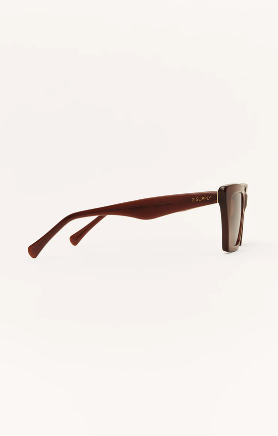 Feel Good Polarized Sunglasses / Chestnut Brown