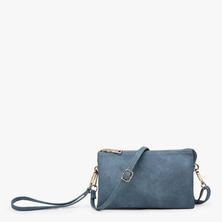 Riley Crossbody Wristlet Indigo