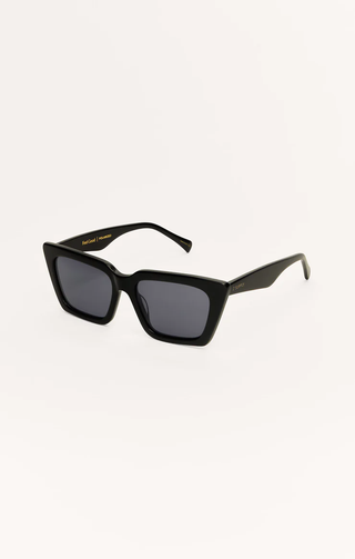 Feel Good Polarized Sunglasses / Black Grey