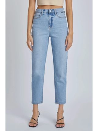 High Rise Mom Jean Classic Medium Wash