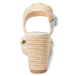 Getty Wedge Sandal / Aqua