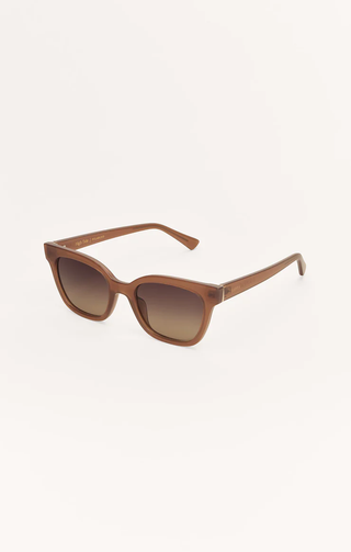 High Tide Polarized Sunglasses / Taupe Gradient