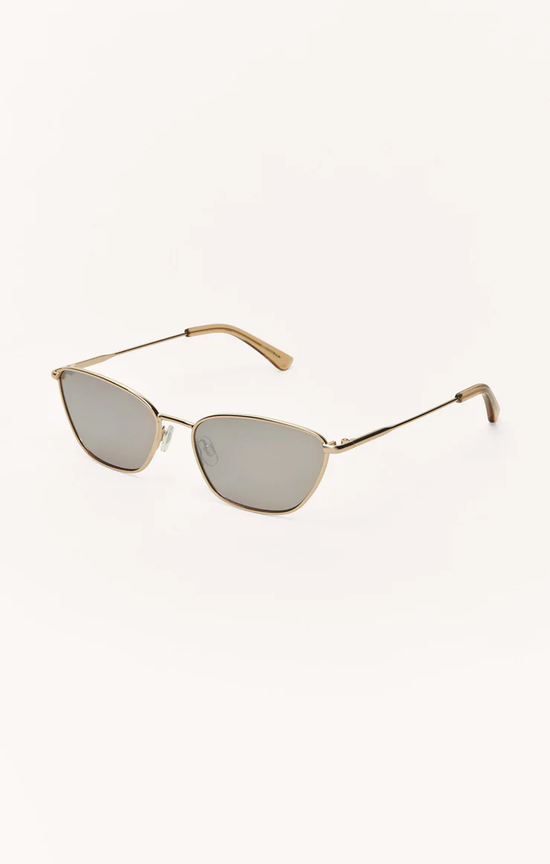 Catwalk Polarized Sunglasses / Gold Bronze