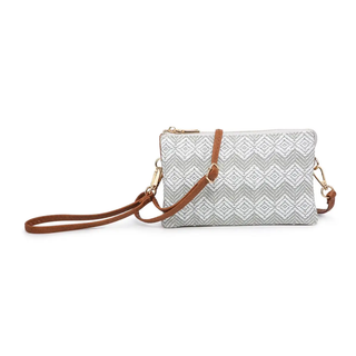 Riley Diamond Pattern Crossbody