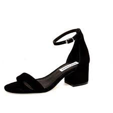 Steve Madden Irenee Black Suede Heel