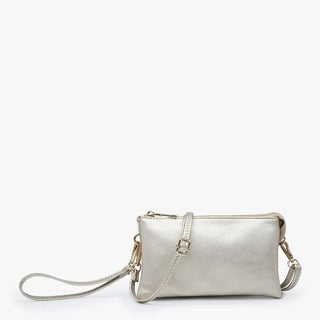 Riley Crossbody Wristlet Light Gold