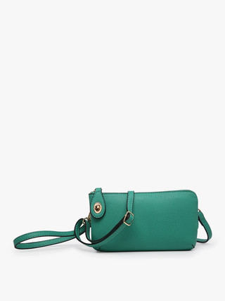 Kendall Crossbody Wristlet Kelly Green