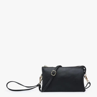 Riley Crossbody Wristlet Black