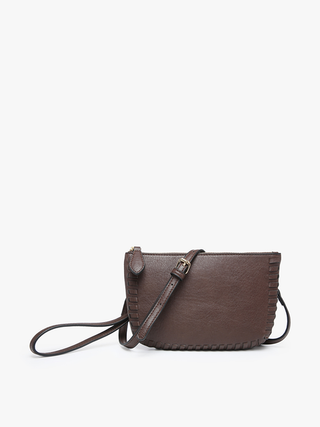 Bonnie Whipstitch Crossbody Espresso