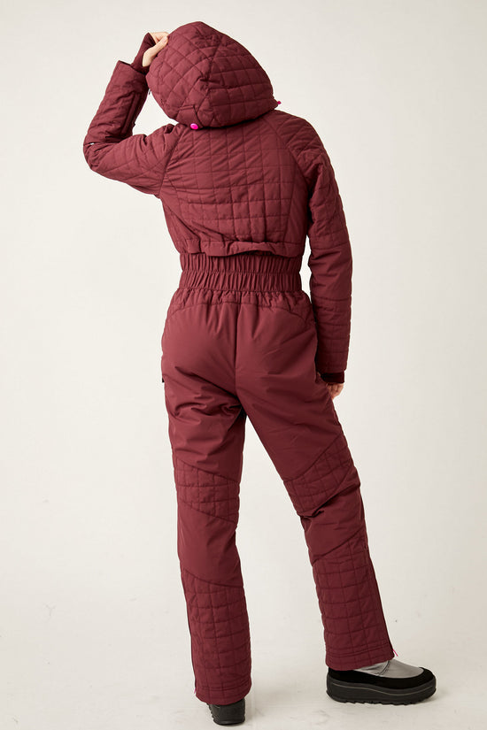 All Prepped Ski Suit Oxblood